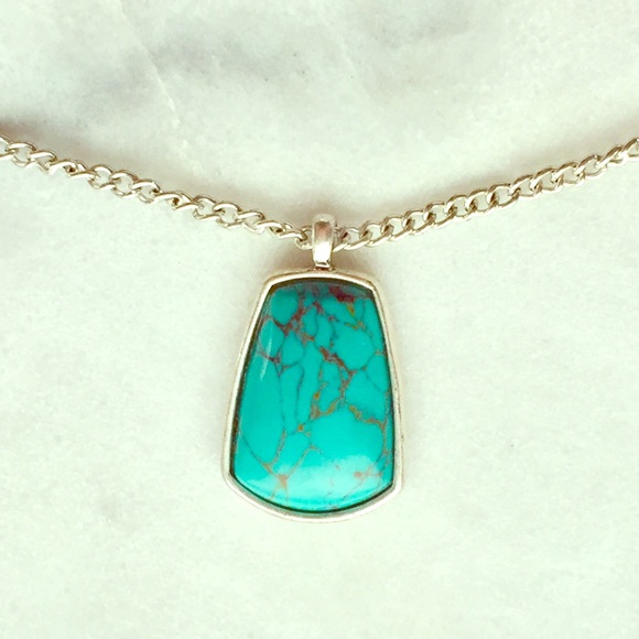Kenneth Cole Jewelry - Kenneth Cole New York Turquoise Pendant Necklace